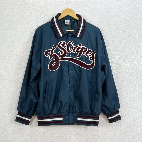 Adidas Original Adibreak Collegiate Jacket Blue Dressinn Varsity style - Picture 10 of 13
